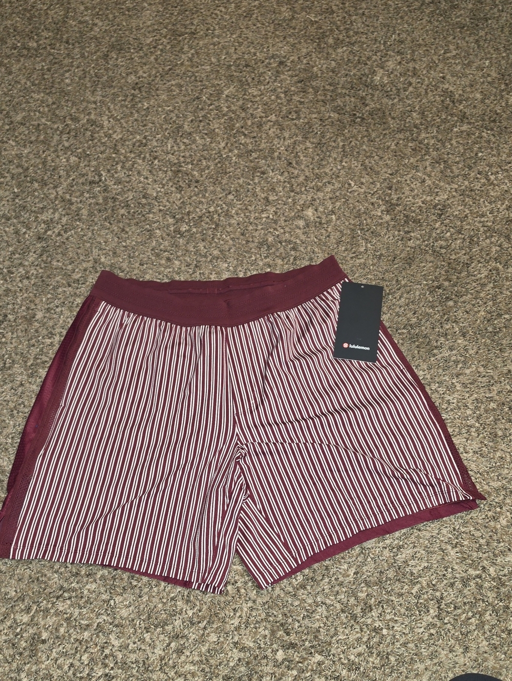 Lululemon Mens Mesh-Panelled Tennis Short 7"! Classic Fit BBAY! Nwts Sz Large!